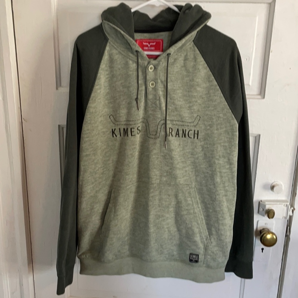 Kimes ranch Henley hoodie